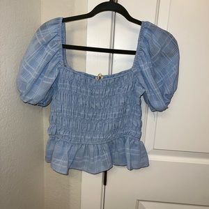 Puff sleeve top